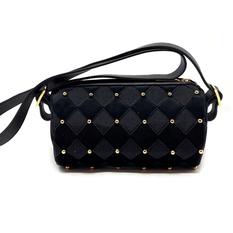 Latombolina rombi nera studs