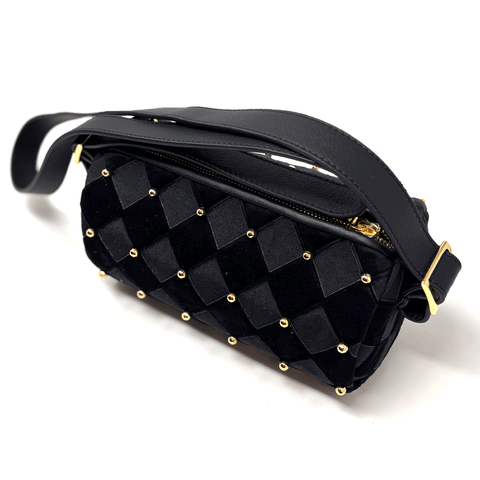 Latombolina rombi nera studs